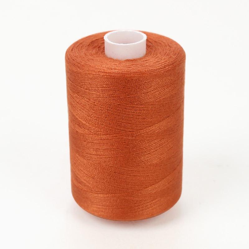 Hilo de Coser de Poliéster de Alta Velocidad 402 - 1000 Yardas, Colores Arcoíris, Ideal para Proyectos de Costura Casera y a Mano