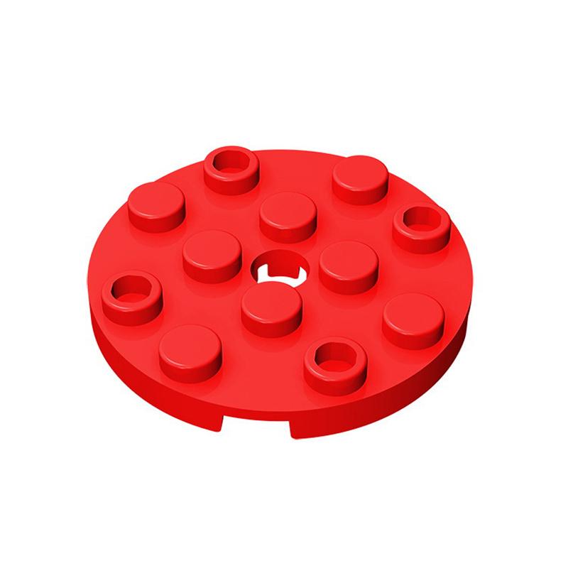 High-Standard-Quality 100Pcs High-Quality 60474 High-Quality 4X4 High-Quality Round High-Quality Plate High-Quality Building High-Quality Blocks