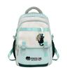 Backpack Large Capacity Contrast Color School Bag for Junior High School High School College Students Fashionable and Trendy Campus Backpack