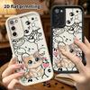 Phone Case: 2D Flat, Suitable for Samsung Galaxy A34 A35 M05 M06 S20 S22 S21 FE Plus 5G Protective Cases, Long-haired Calico Kitten, Perfect Christmas