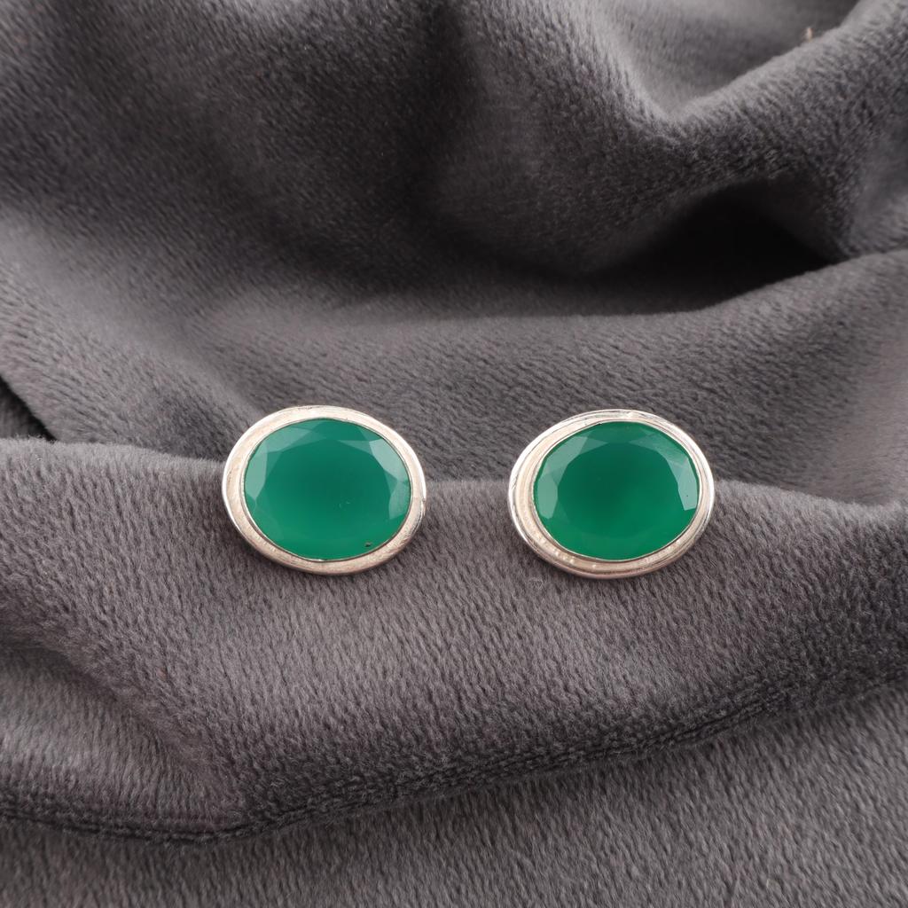 Green Onyx Pendant, 925 Sterling Silver Jewelry, Handmade Pendant Gemstone Jewelry Gift For Women