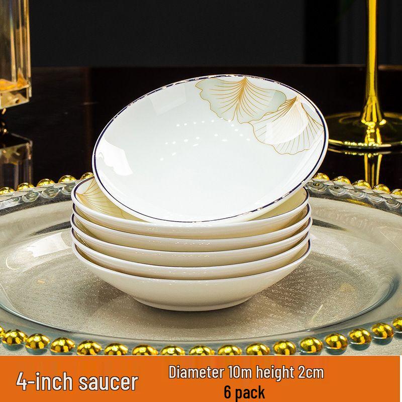 Jingdezhen Light Luxury Ceramic Dinnerware Set