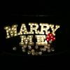 Alphabet LEDs Light Standing Letters Sign with Bulbs Night Lamp Warm White Constant Bright Light Effect 2 * AA Cell Operated IP54 Water Resistance