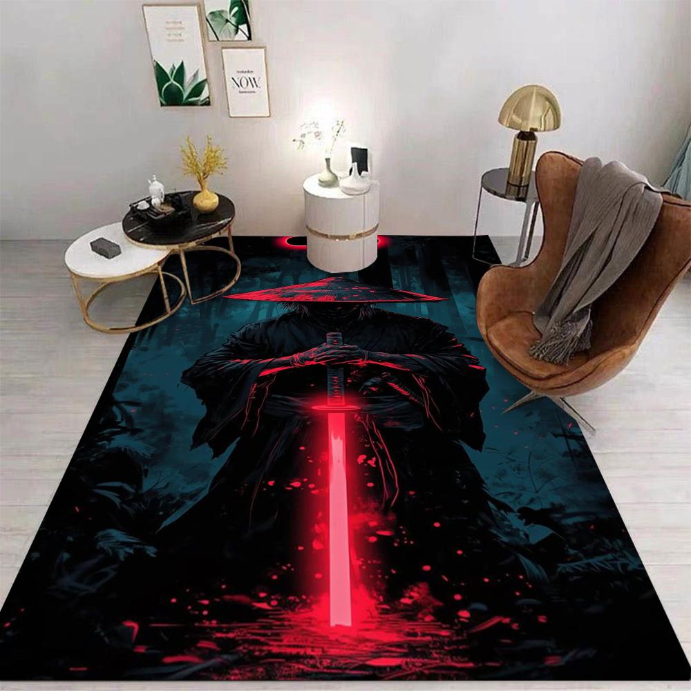  Anime Carpet Cartoon Living Room Bedroom Kitchen Sofa Table Balcony Rug Non-slip Washable Mat Exquisite Home Ornaments