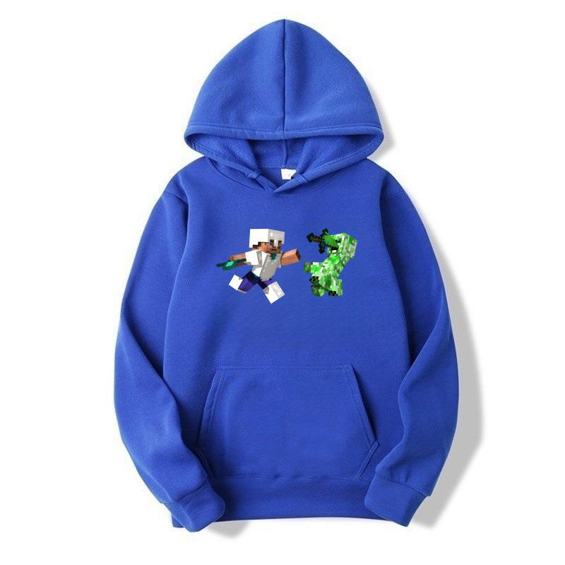 Anime-Themed Creative Print Hoodie for Kids and Adults