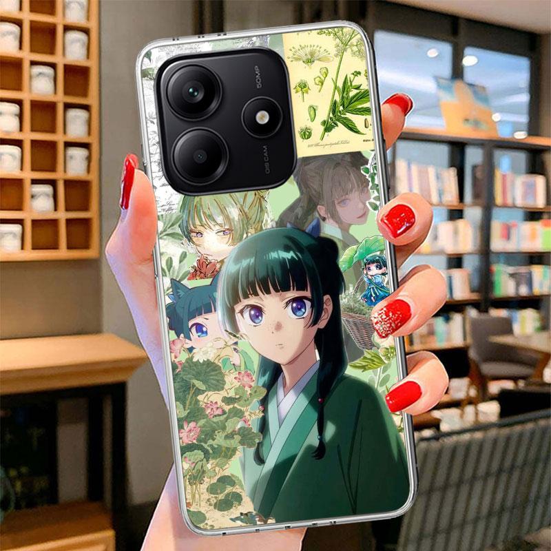 A-Apothecary D-Diaries Anime Phone Case For Xiaomi Redmi Note 15 14 13 12 11 10 Pro Plus 14S 12S 11S 11T 11E 10S Soft Fundas She