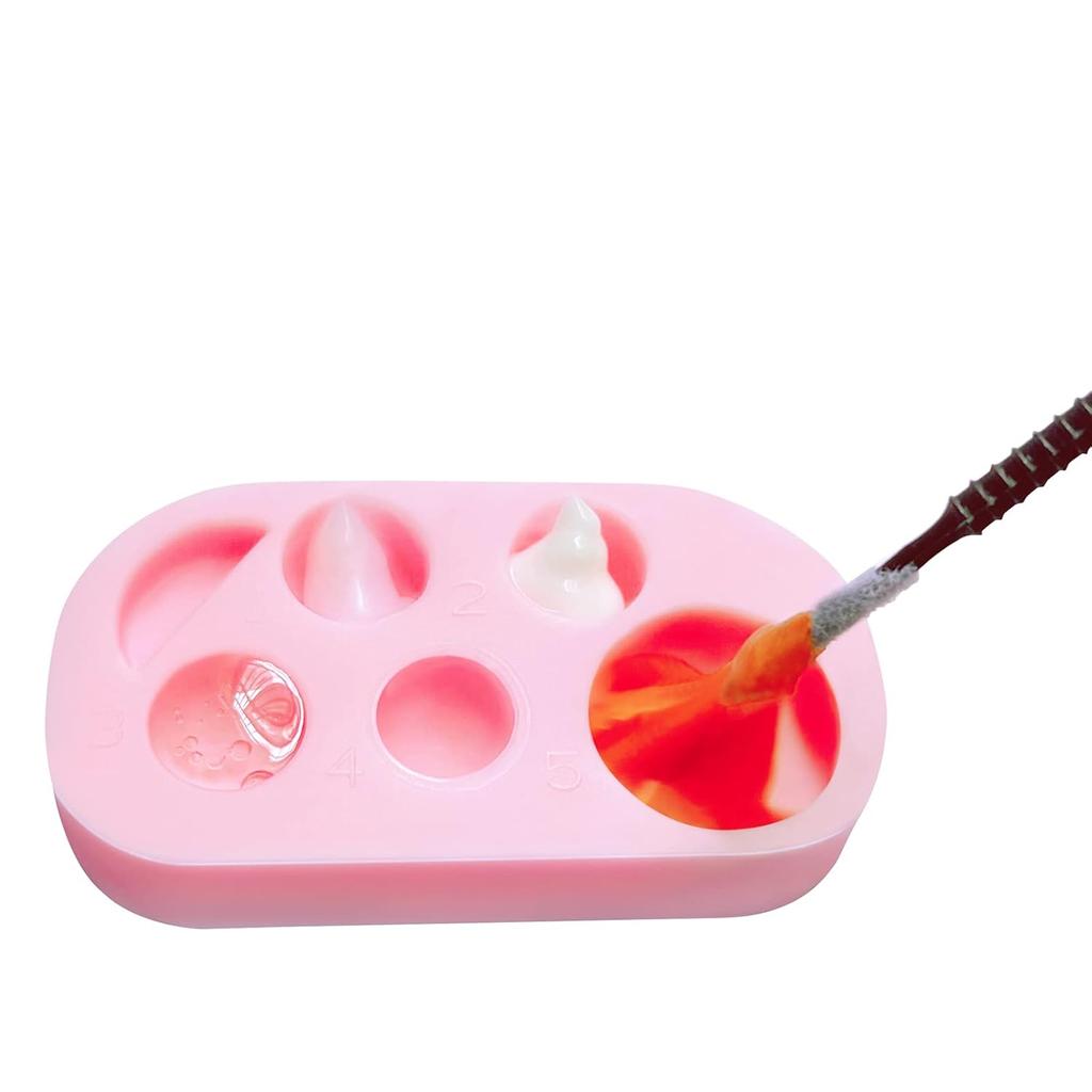 Lash Lift Brow Lamination Palette, Rapid Eyelash Eyebrow Lifting Tray, DIY Tint Mixing Tool For Perming Lashes At Home Salon Usage -1000 Applications