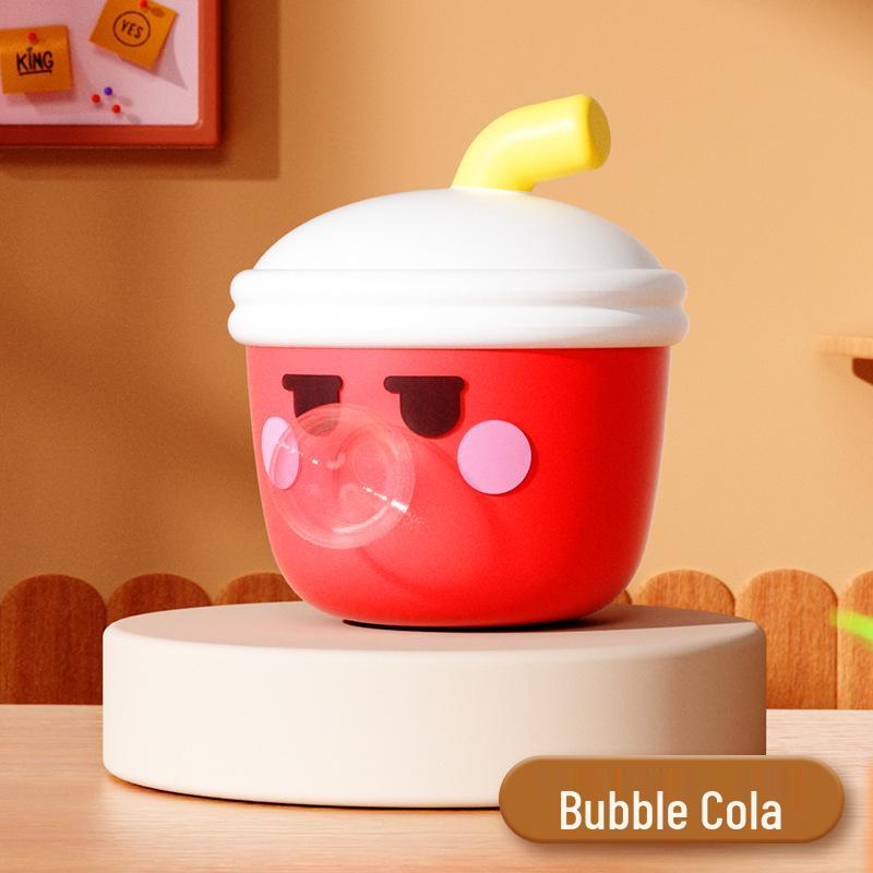 Popular Bubble-Blowing Pinchable Fun Student Decompression Toy Doll