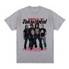 Maglietta Grafica Musicale Rock Band Tokio Hotel Uomo Donna Hip Hop Punk Gotica Maglietta in Puro Cotone Magliette a Manica Corta Oversize