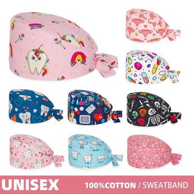 Nouveau gommage casquette pour femmes hommes coton réglable dentiste laboratoire hôpital clinique clinique chapeau salon de beauté Spa animalerie vétérinaire casquettes de travail
