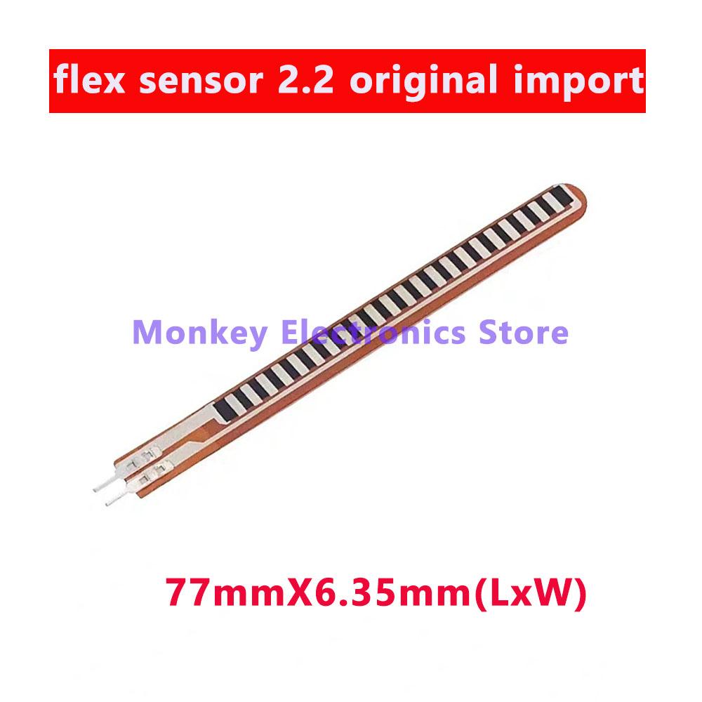Flex Sensor 2.2/4.5 Bending Sensor Robotic Electronic Glove Single Original Imported In Stock