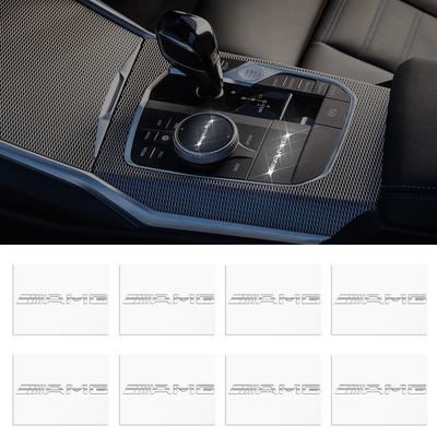 2/5/10pcs 3D Metal Car Interior Decoration Stickers For Mercedes Benz AMG B/C/E/S Class A Class C200L GLC GLK  Auto Accessories