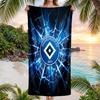 Hamburger SV Football Plážová osuška Měkká mikrovláknová Letní osuška Rychleschnoucí Absorpční osuška na pláž, bazén, cestování