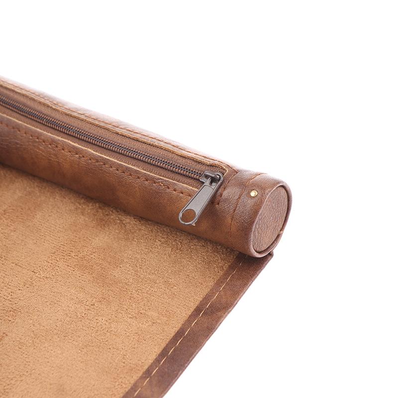 Dice Tray And Rolling Mat With Zippered Dice Holder Dnd Polyhedral Dice Game