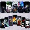 Joker Art Transparent Phone Case for Motorola Moto Edge 20 30 40 50 S30 Fusion Ultra Pro Neo Lite + G200 G23