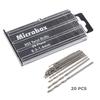10/20/25Pcs Drill Bit Round Shank Change Woodworking Tool Hss High Speed Steel Titanium Coated Twist Drill Bits Set