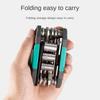 Portable 16 In 1 Bicycle Multi Tool Screwdriver, Lightweight Hexagonal Screwdriver, Socket Wrench, Bicycle Repair Tool Supplies