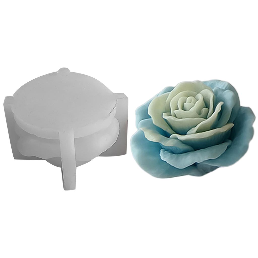 Silicone Mold for Crafting Flower Aromatherapy Candle Baking Supplies Exploy Resin Moulds for Candle DIY Enthusiasts