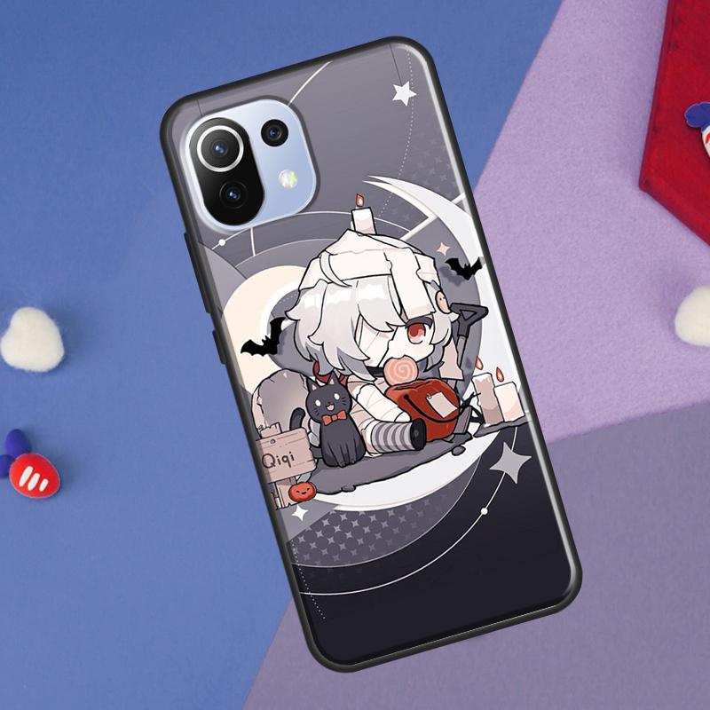 Genshin Impact Chibi Cover For Xiaomi 14T Pro 11T 12T 13T 13 14 Ultra POCO X7 Pro X3 X5 F3 F5 F6 M6 X6 Pro Case