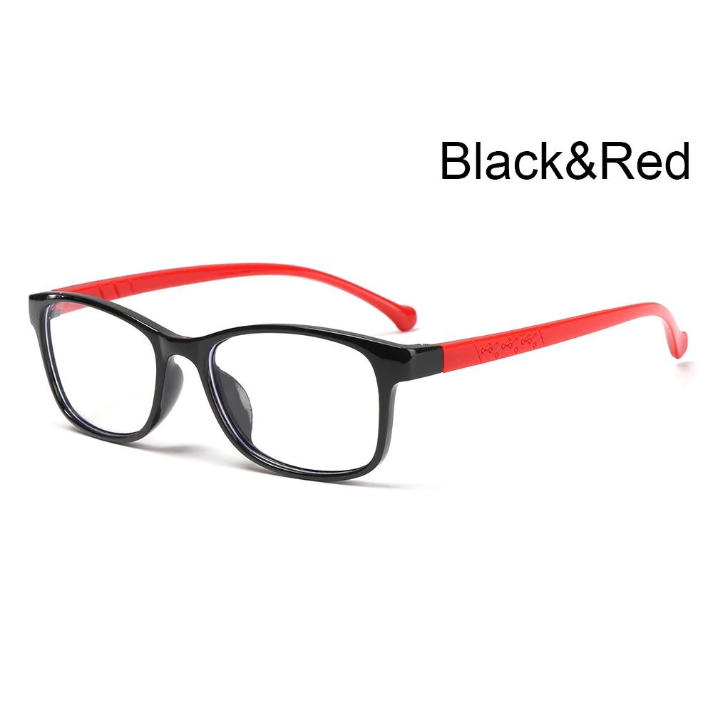 1PC Kids Boy Girl Anti-blue Light Glasses Ultra Light Frame Protection Eyeglasses Student Computer Online Study Classes Eyewear