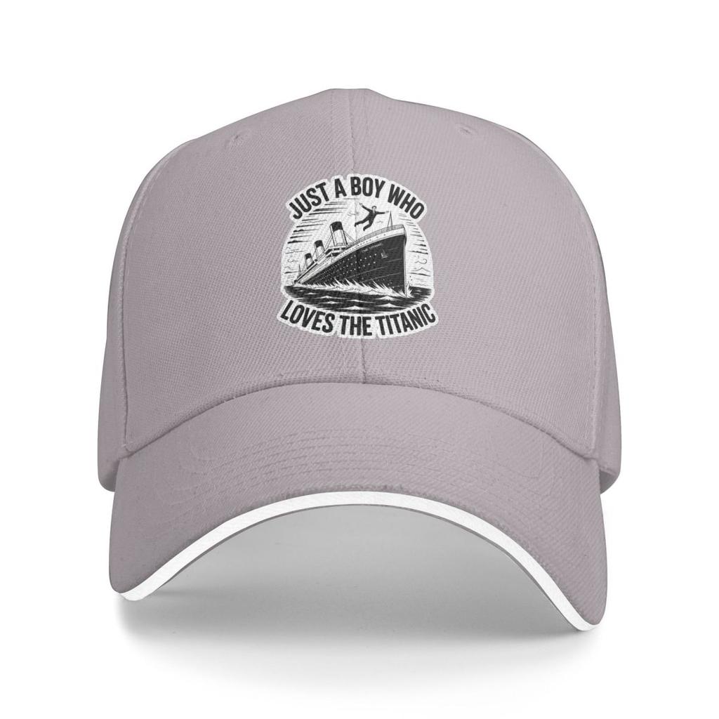 Unisex Baseball Hats Just A Boy Who Loved Titanic Outdoor Streetwear Summer Sports Baseball Caps Hip Hop Cap Casquette Hats