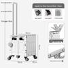 Portable Stair-Climbing Trolley: Folding Cart for Groceries, Camping, and Outdoor Use