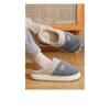 Baumwollpantoffeln für Damen und Herren, Herbst und Winter, Indoor Zuhause, Weiche Sohle, Rutschfest, Haushaltliche Wärme, Plüsch, Paar Baumwollpantoffeln