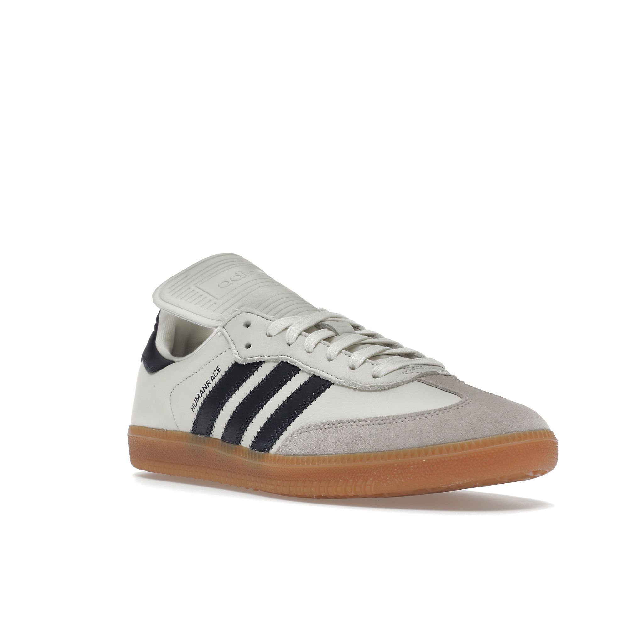 Pharrell x adidas Samba Human Race Облачно-белые Унисекс Кроссовки Ночно-серые — фото 2