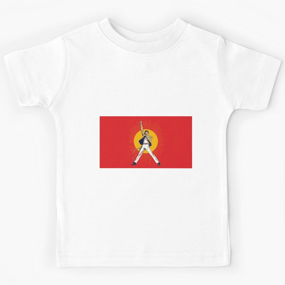 Iconic Rock Singer Illustration – Music Legend Art Kids T-Shirt 120