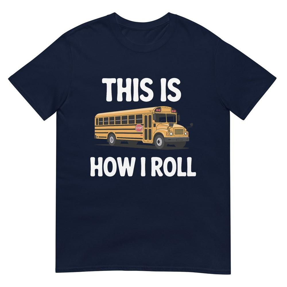 Best School Bus Driver Costume For Unisex Unisex Kids School Bus Tshirt S
