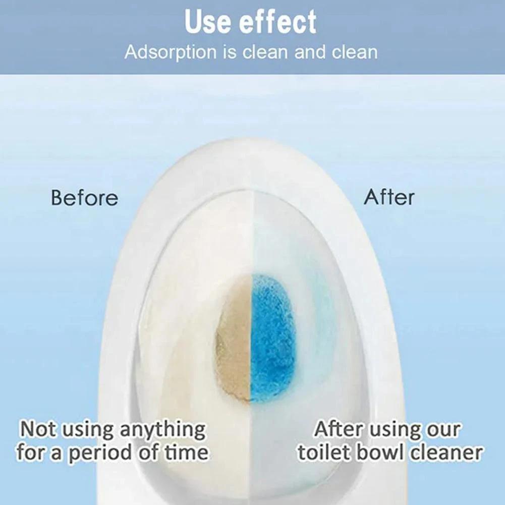 Schiuma Deodorante e Pulente per WC Pulitori Automatici Scatola Pulente per Deodorante e Anticalcare, Resistente a Lunga Durata