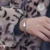 Vintage Cross Charm Bracelet Silver Open Bangle Bracelet Trendy Couple Bracelet  Unisex Wear