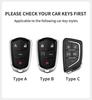 Cadillac XT Key Case with SRT Buckle for XT4, XT5, XT6, XTS, CT4, CT5, CT6, ATSL