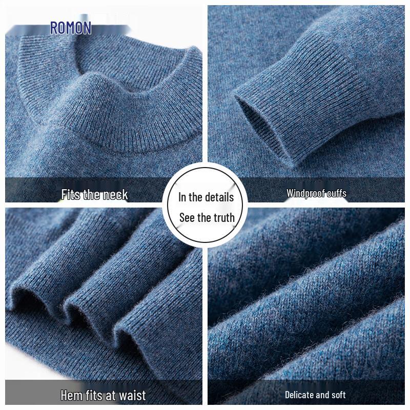 Men's Premium Pure Cashmere Pullover Sweater