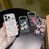 Pearl Butterfly Star Epoxy Mobile Phone Case for Iphone17 Apple 16Promax Three-dimensional 15 Soft Case 14 Women