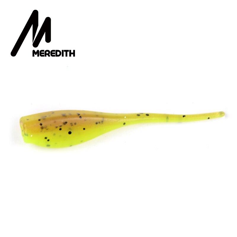 MEREDITH Fishing Lures 50pcs 5cm 1g  STINGER SHAD SOFT BAIT SOFT PLASTIC LURES PREDATOR PIKE JXSQ01-05
