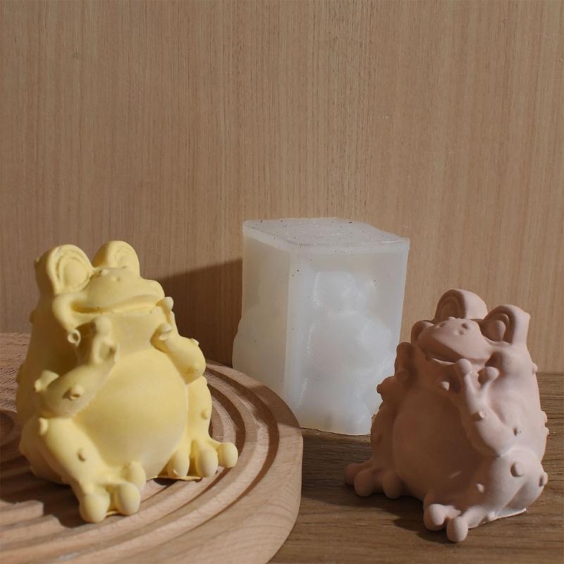Food Safe Silicone Frogs Shaped Mould Multipurpose For Baking Candle Making Projects