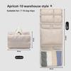Travel Organizer Bag With Multiple Compartments For Lingerie And Clothing Storage In Bedroom
