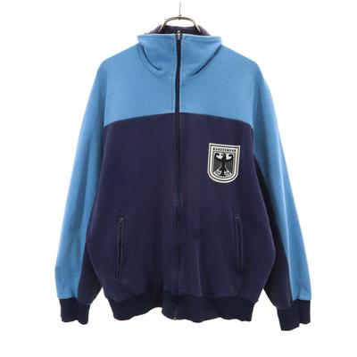 Wigu 80er Jahre Deutsche Armee Vintage Zipjacke 50/44 Blau Herren Gebraucht