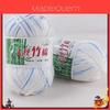 Weiche Bambuskohle Milchbaumwolle Baby Strickgarn DIY Material für Handarbeitsprojekte