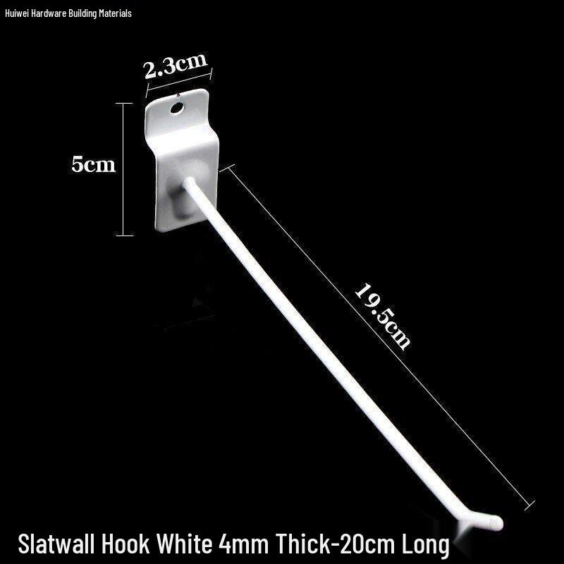 Universal Pegboard Hooks for Wall Display, Multiple Sizes