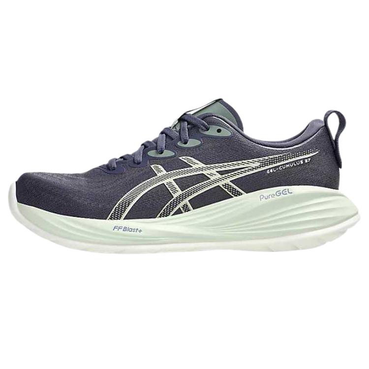 Asics Gel-Cumulus 27 Fashion Simple Trendy Aesthetic Low-Top Running Shoes Women Sneaker Blue 1012B772-501