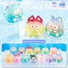 Collectible Desktop Ornaments Creative Action Figure Random Toys Play Figure Transparent Doll Figurines For Birthday New Year