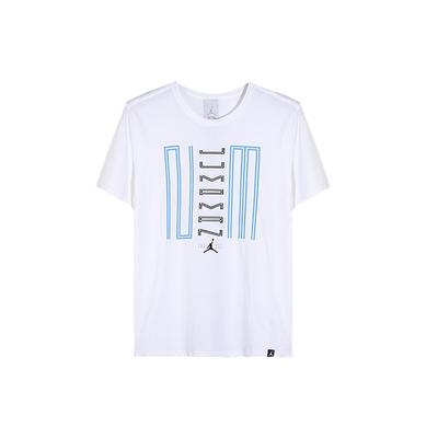 Air Printed Sports Short Sleeve T-Shirt Men Tops White 844283-100