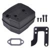 Pack of Complete Chainsaw Muffler Assembly Set With Mounting Hardware And Gaskets For Easy Setups And Noise Reduction