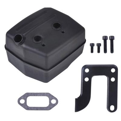 Pack of Complete Chainsaw Muffler Assembly Set With Mounting Hardware And Gaskets For Easy Setups And Noise Reduction