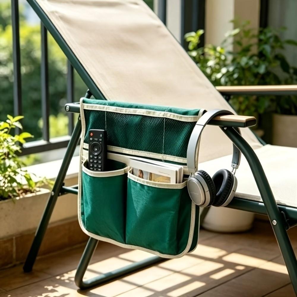 Wear-resistant Camping Chair Organizer Side Pockets Multi-pocket Tool Bag Outdoor Use