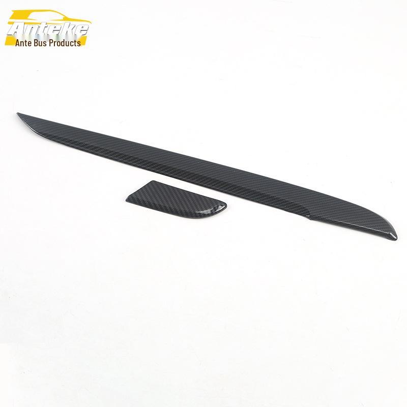 Stainless Steel Center Console Trim for 17-21 CRV - Dashboard Bright Strip Decorative Accessories