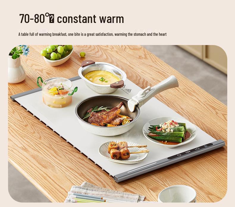 Winter Silicone Multifunctional Food Warmer - Intelligent Constant Temperature Dining Table Insulation Board