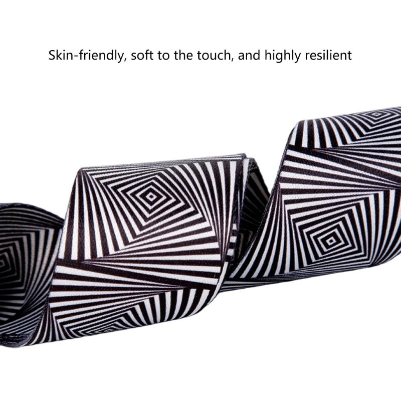 Verstärkter gepolsterter Schultergurt Gitarrenspielgurt für Gitarren Bass mit Plektrum-Aufbewahrungsschlitz Polyester-Konstruktion